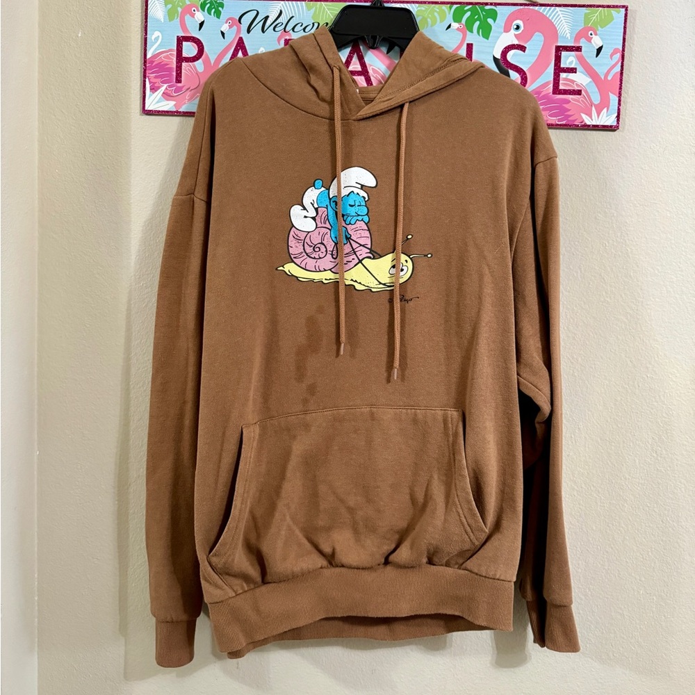 Unisex Smurfs Save The World Sweater Hoodie